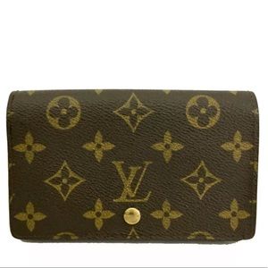Louis Vuitton Vintage Monogram Porte Monnaie Billets Tresor Wallet